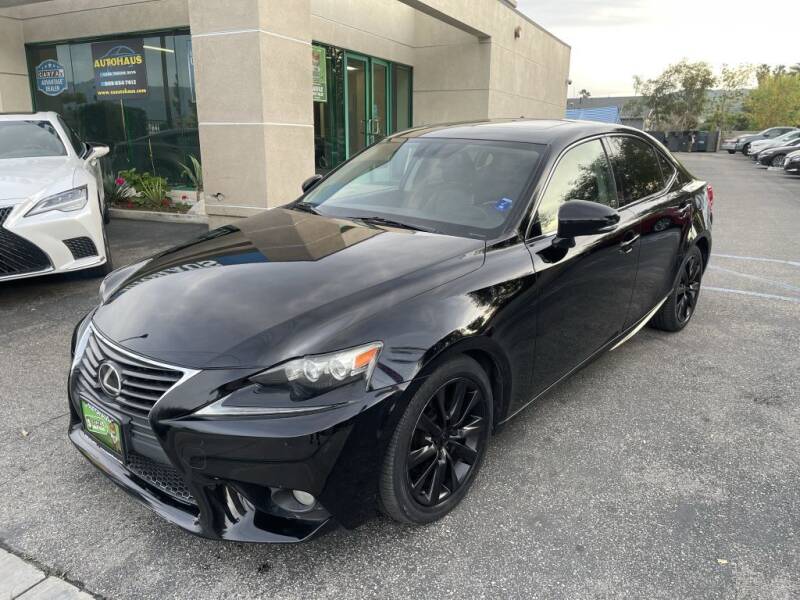 2014 Lexus IS 250 for sale at AutoHaus in Colton CA