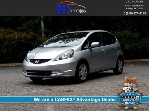 2011 Honda Fit for sale at Zed Motors in Raleigh NC