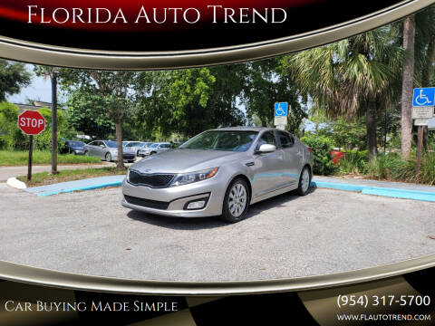2014 Kia Optima for sale at Florida Auto Trend in Plantation FL