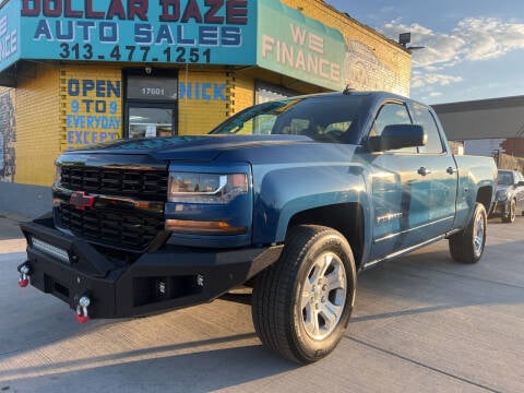 2017 Chevrolet Silverado 1500 for sale at Dollar Daze Auto Sales Inc in Detroit MI