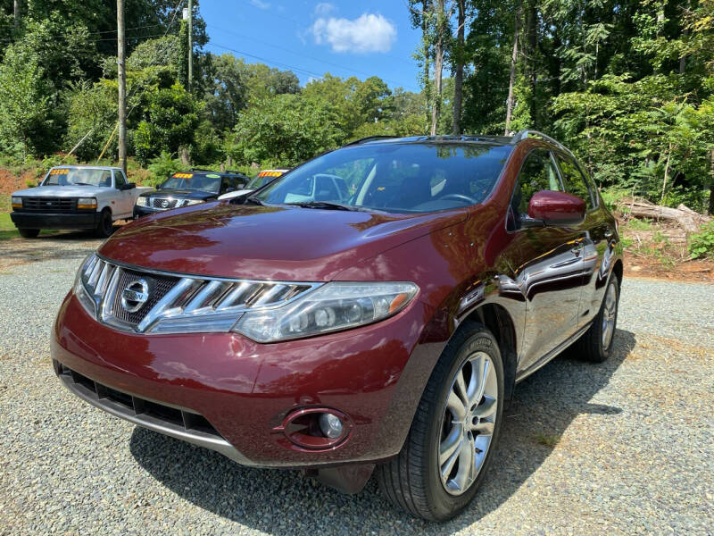 2009 Nissan Murano for sale at Triple B Auto Sales in Siler City NC