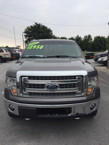 2013 Ford F-150 for sale at KEITH JORDAN'S 10 & UNDER in Lima OH