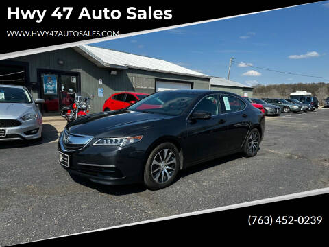 2015 Acura TLX for sale at Hwy 47 Auto Sales in Saint Francis MN
