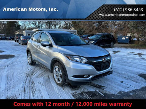 2016 Honda HR-V for sale at American Motors, Inc. in Farmington MN