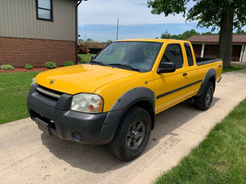 2002 Nissan Frontier for sale at THOMPSON & SONS USED CARS in Marion OH