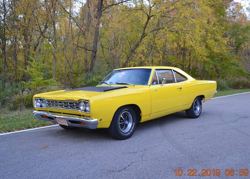 1968 Plymouth Roadrunner for sale at CLASSIC GAS & AUTO in Cleves OH