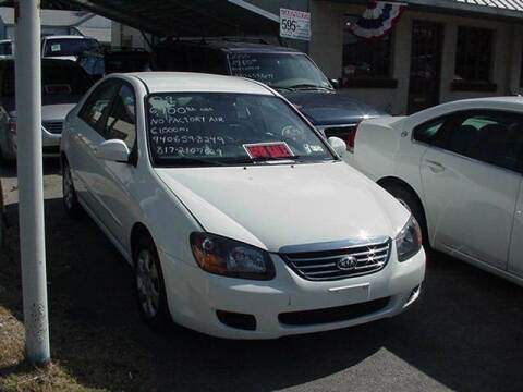 2009 Kia Spectra for sale at A ASSOCIATED VEHICLE SALES in Weatherford TX