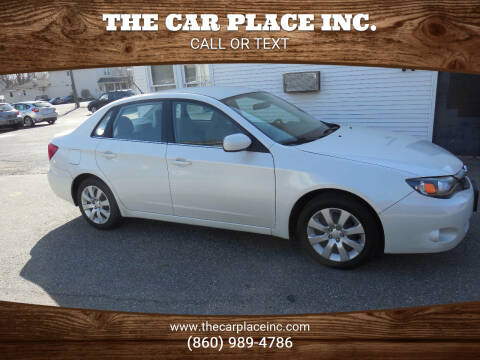 2011 Subaru Impreza for sale at THE CAR PLACE INC. in Somersville CT