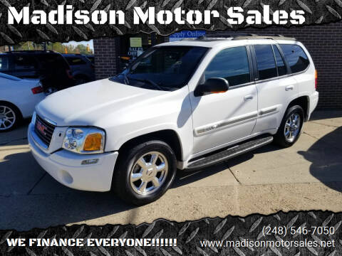 2003 GMC Envoy for sale at Madison Motor Sales in Madison Heights MI