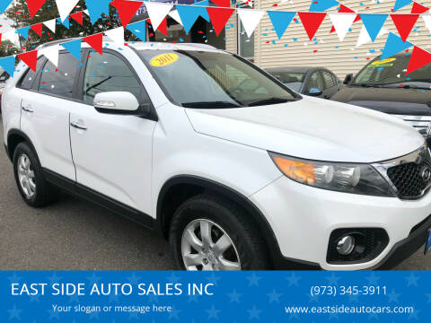 2011 Kia Sorento for sale at EAST SIDE AUTO SALES INC in Paterson NJ