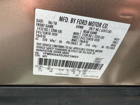 2018 Ford Explorer Police Interceptor Utility