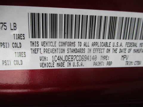 2012 Jeep Compass Latitude