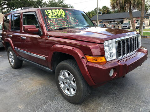 2008 Jeep Commander for sale at RIVERSIDE MOTORCARS INC - Main Lot in New Smyrna Beach FL
