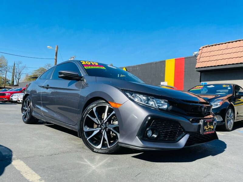 2019 Honda Civic for sale at Alpha AutoSports in Roseville CA