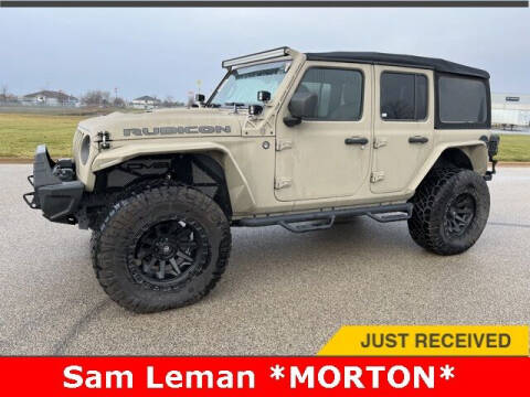 2021 Jeep Wrangler Unlimited for sale at Sam Leman CDJRF Morton in Morton IL