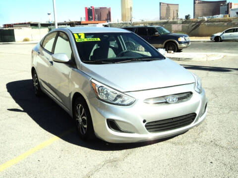 2017 Hyundai Accent for sale at DESERT AUTO TRADER in Las Vegas NV
