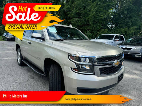 2016 Chevrolet Tahoe for sale at Philip Motors Inc in Snellville GA