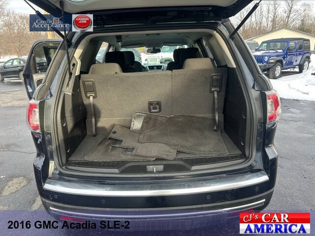 2016 GMC Acadia SLE-2