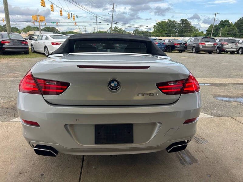 2012 BMW 6 Series 650i