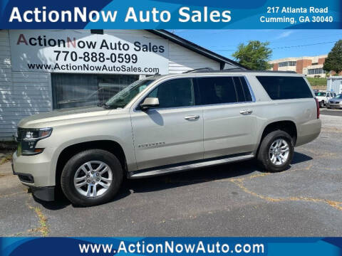 2015 Chevrolet Suburban for sale at ACTION NOW AUTO SALES in Cumming GA