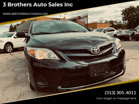 2011 Toyota Corolla for sale at 3 Brothers Auto Sales Inc in Detroit MI