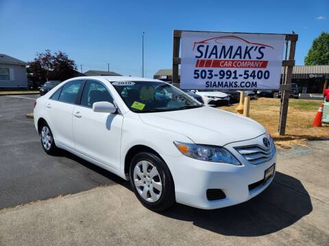 2010 Toyota Camry for sale at Siamak's Car Company llc in Woodburn OR