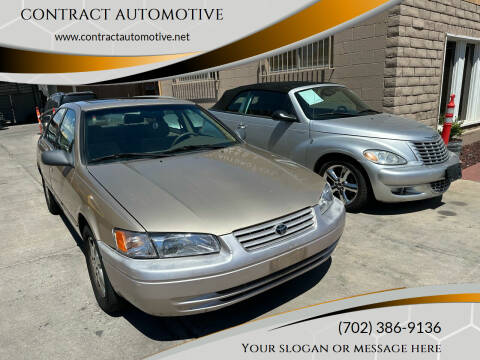 1999 Toyota Camry for sale at CONTRACT AUTOMOTIVE in Las Vegas NV
