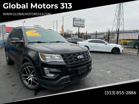 2016 Ford Explorer for sale at Global Motors 313 in Detroit MI