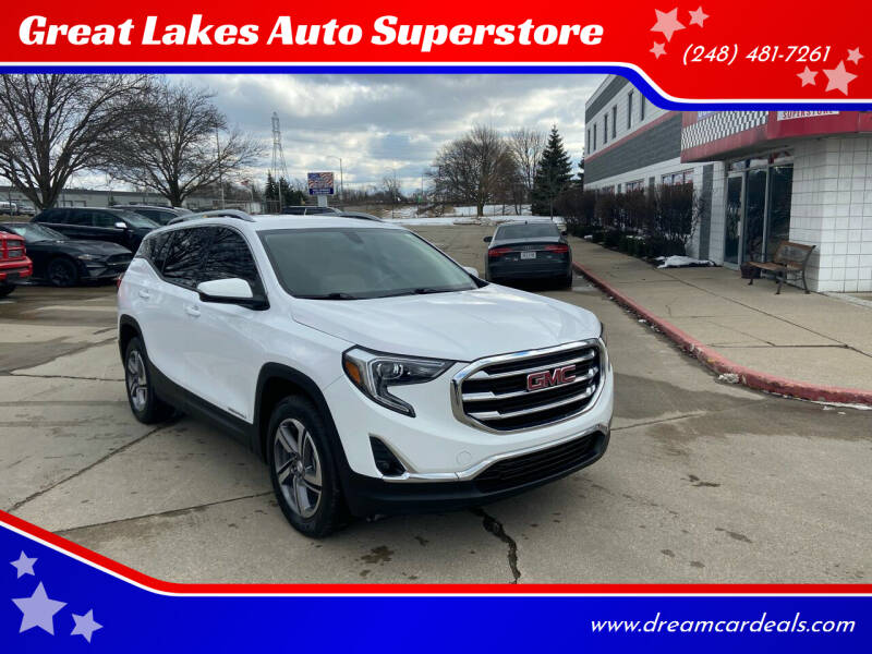 2018 GMC Terrain for sale at Great Lakes Auto Superstore in Waterford Township MI