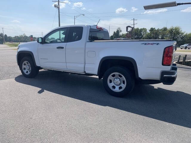 Used 2021 Chevrolet Colorado Work Truck with VIN 1GCHTBEN5M1171935 for sale in New Madrid, MO