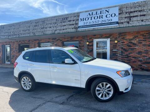 2013 BMW X3 for sale at Allen Motor Company in Eldon MO