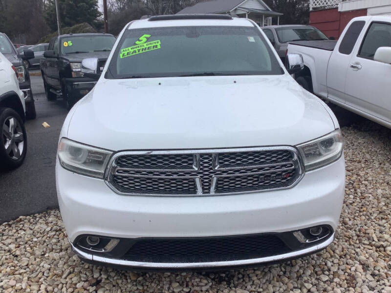 2014 Dodge Durango for sale at Moose Motors in Morganton NC