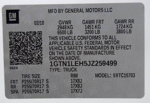 2018 GMC Sierra 1500