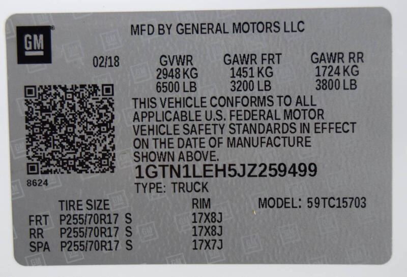 2018 GMC Sierra 1500