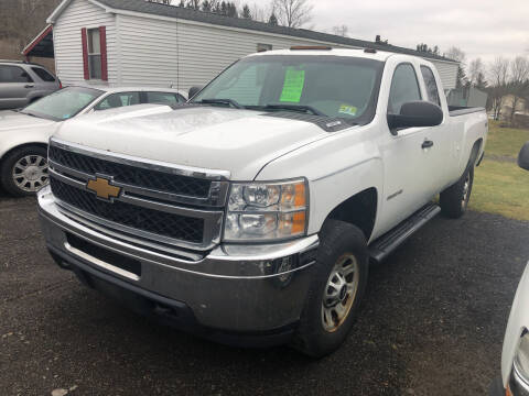 2012 Chevrolet Silverado 2500HD for sale at CENTRAL AUTO SALES LLC in Norwich NY