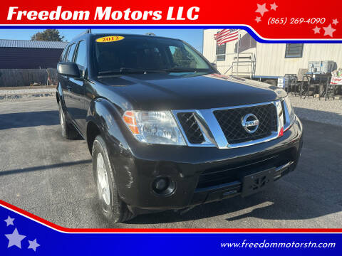 2012 Nissan Pathfinder for sale at Freedom Motors LLC in Knoxville TN