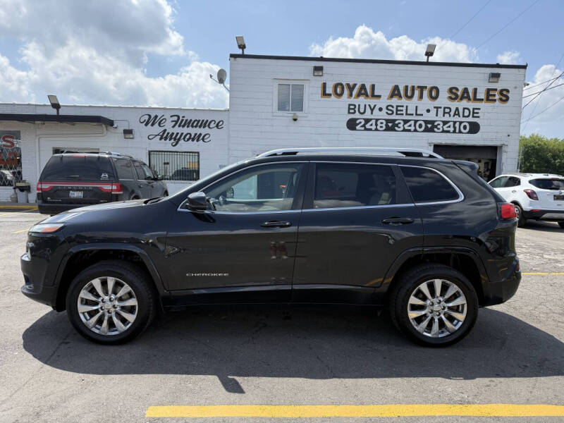 2016 Jeep Cherokee Overland