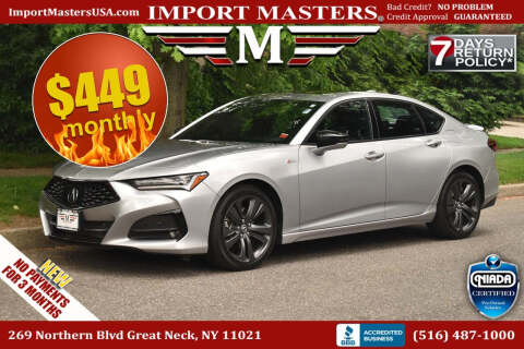 2021 Acura TLX for sale at Import Masters in Great Neck NY