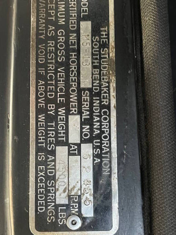 1948 Studebaker M5-C2