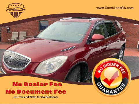 2010 Buick Enclave for sale at Cars4Less GA in Alpharetta GA