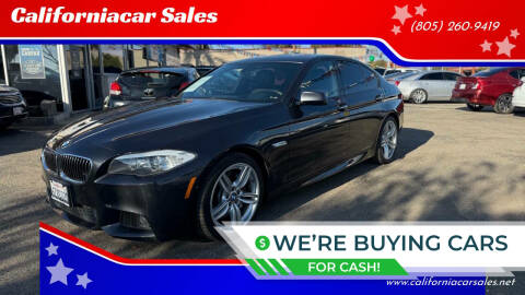 2013 BMW 5 Series for sale at Californiacar Sales in Santa Maria CA