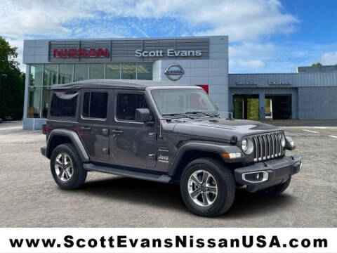 2021 Jeep Wrangler Unlimited for sale at Scott Evans Nissan in Carrollton GA