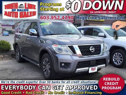 2017 Nissan Armada for sale at High Line Auto Sales of Salem in Salem NH