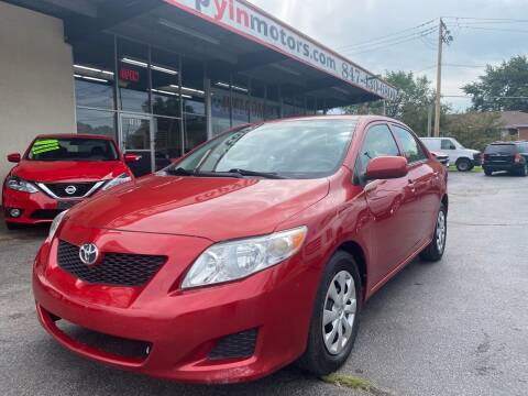 2009 Toyota Corolla for sale at TOP YIN MOTORS in Mount Prospect IL