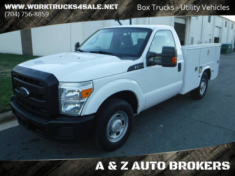 2014 Ford F-250 Super Duty for sale at A & Z AUTO BROKERS in Charlotte NC