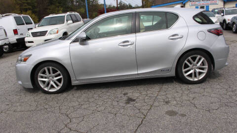 2015 Lexus CT 200h for sale at NORCROSS MOTORSPORTS in Norcross GA