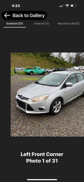 2013 Ford Focus for sale at Heavenly Touch Auto Sales Inc in Middletown, NY