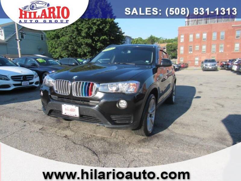 2015 BMW X3 for sale at Hilario's Auto Sales in Worcester MA