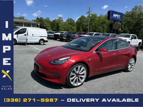 2019 Tesla Model 3 for sale at Impex Auto Sales in Greensboro NC