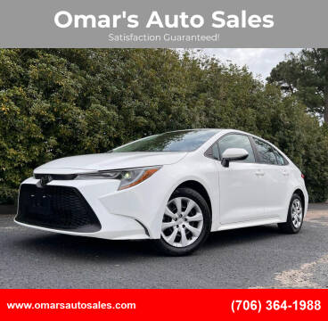 2020 Toyota Corolla for sale at Omar's Auto Sales in Martinez GA